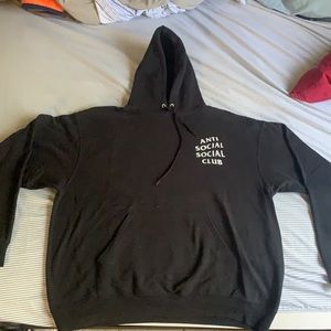 Anti Social Social Club XL Black replica hoodie